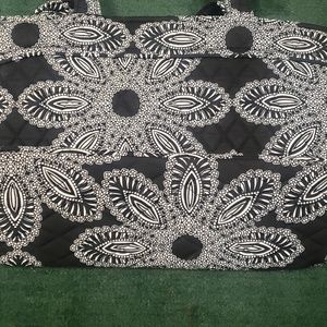 Vera Bradley black and white purse